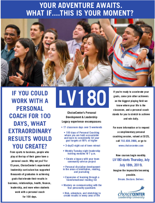 LV180 – Personal Development & Leadership