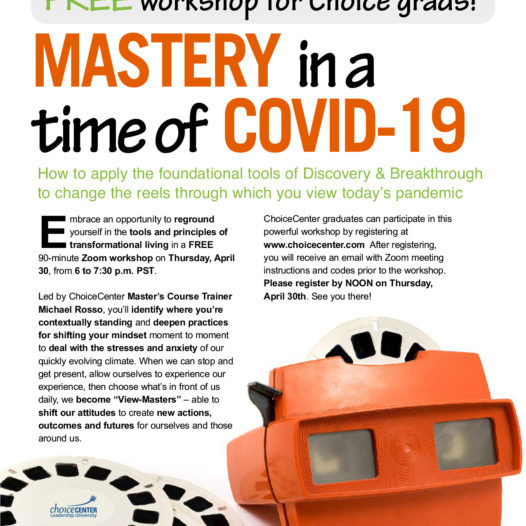 MASTERY in a time of COVID-19