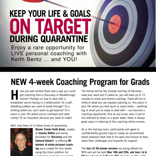 Keep Your Life & Goals On Target During Quarantine
