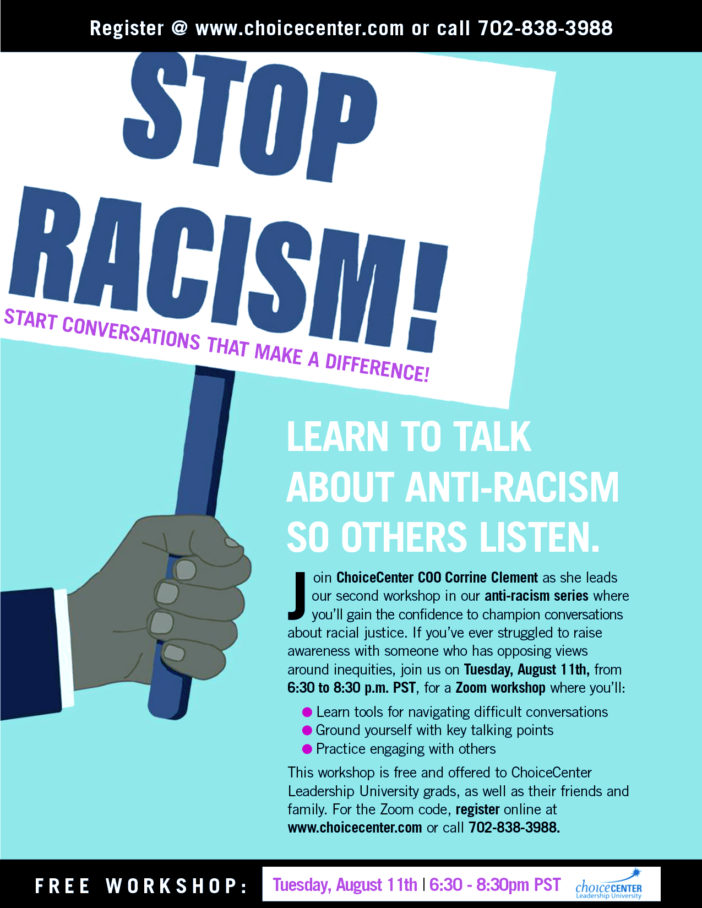 Learn to Talk about Anti-Racism so Others Listen