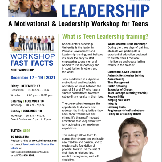 Teen Leadership 55