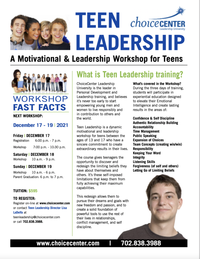 Teen Leadership 55