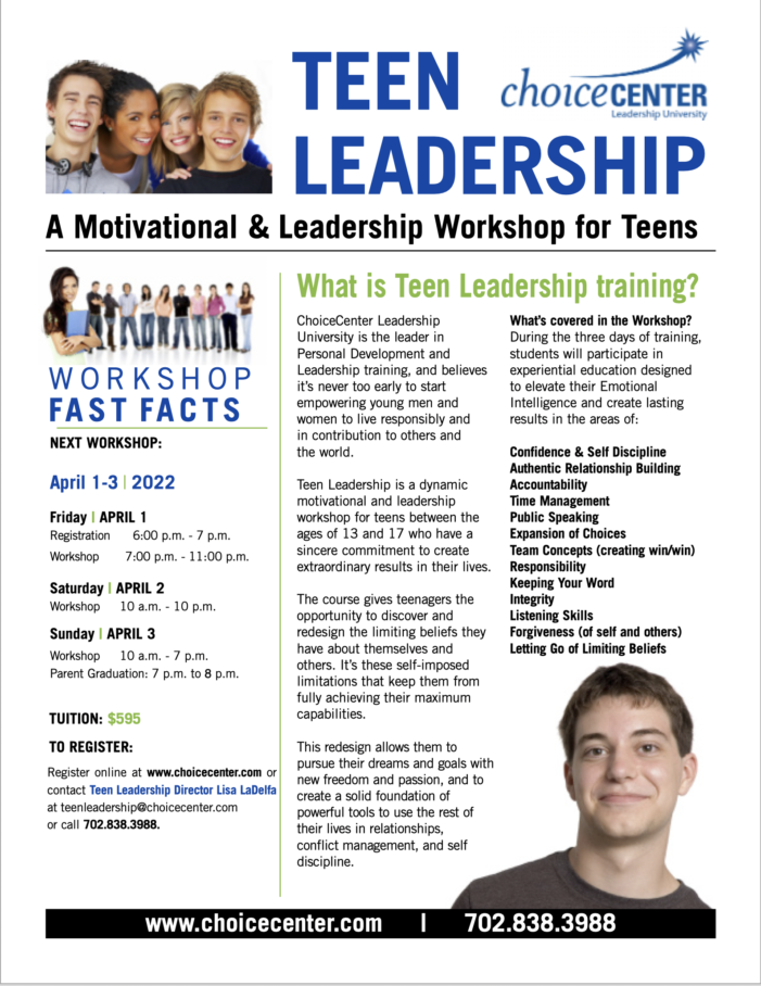 Teen Leadership 56
