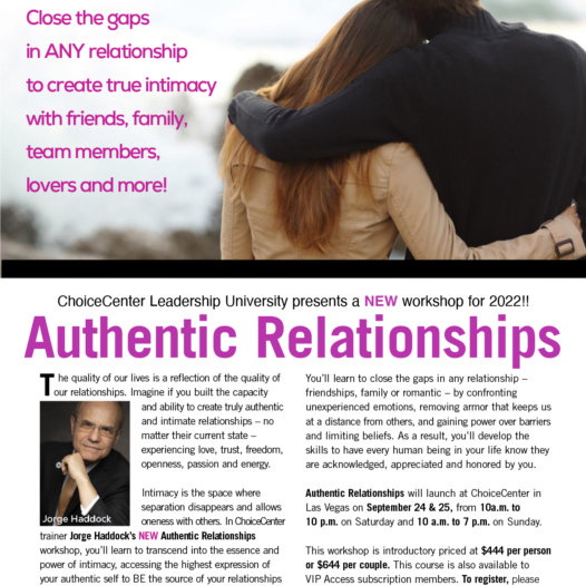 Authentic Relationships