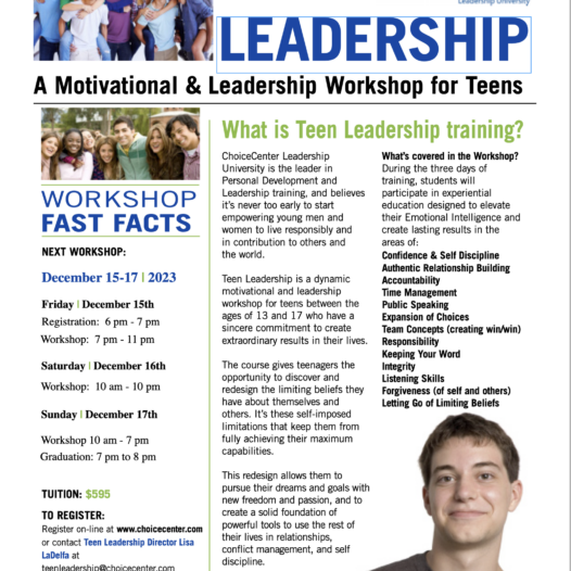 Teen Leadership 63