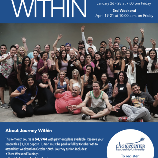 Journey Within 13 (Masters Training is a Pre-Requisite for Journey Within)