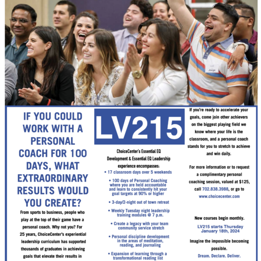 LV215 Essential EQ Development and Essential EQ Leadership
