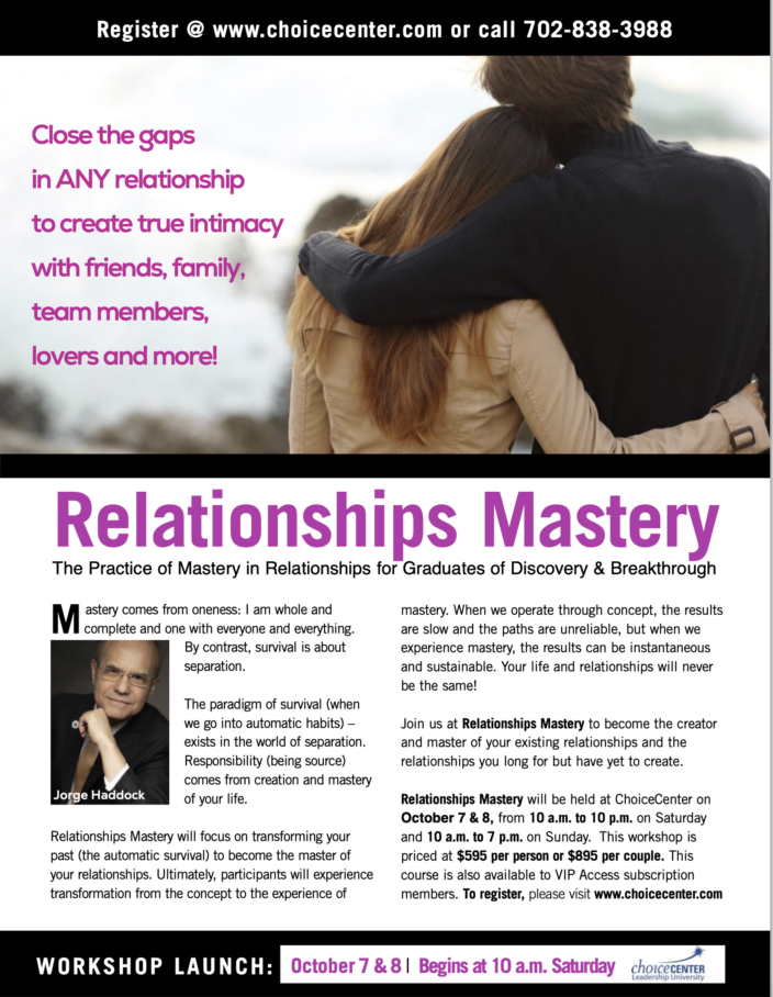 Relationship Mastery 4